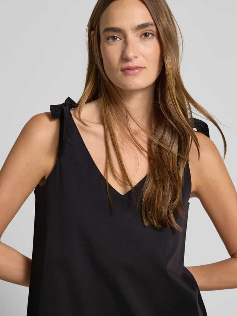 Smith and Soul Knielange jurk met V-hals