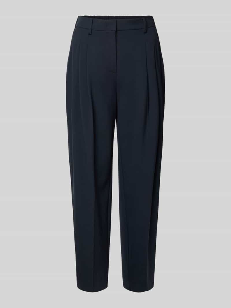 OPUS PANTS Stoffen broek met plooien model 'Lessieh'