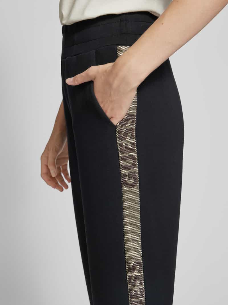 Guess Slim fit sweatpants met labelprints