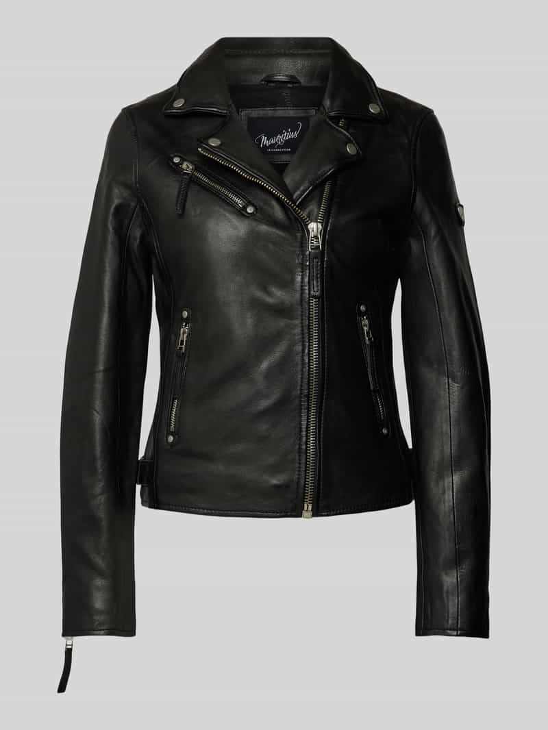 MAURITIUS Jas in leerlook