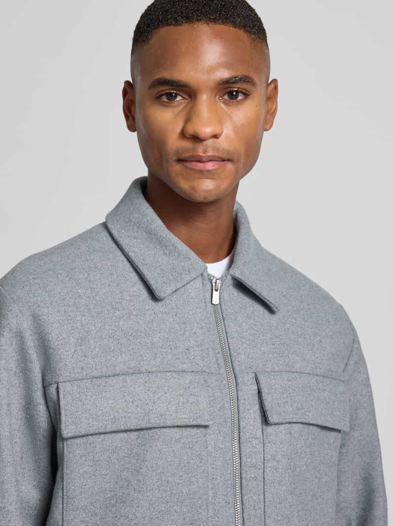 Jack & Jones Premium Overhemdjack met borstzakken model 'RUSSEL'