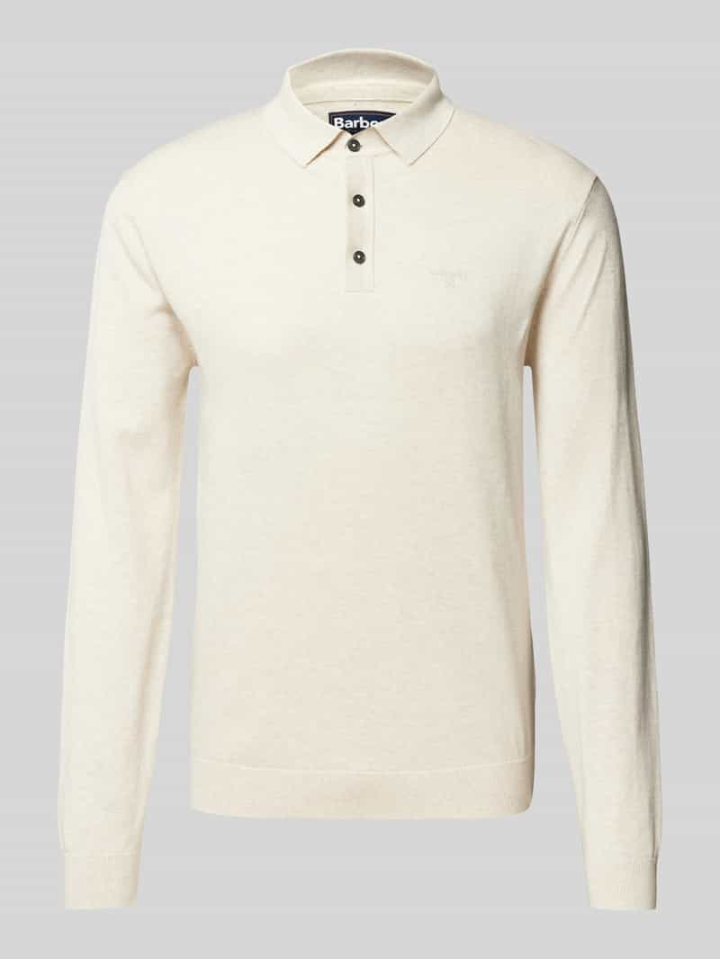 Barbour Gebreide pullover met polokraag, model 'Bassington'