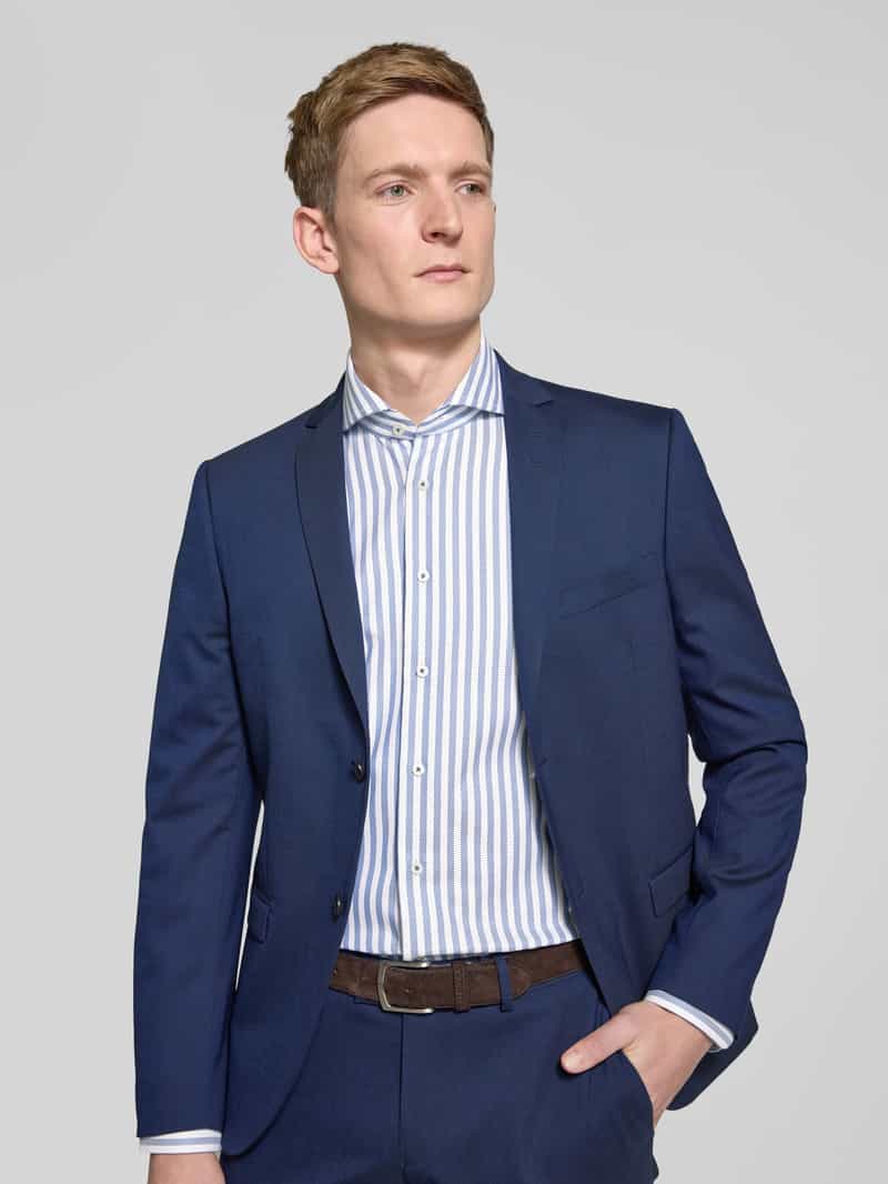 Eterna Regular fit zakelijk overhemd met haaikraag