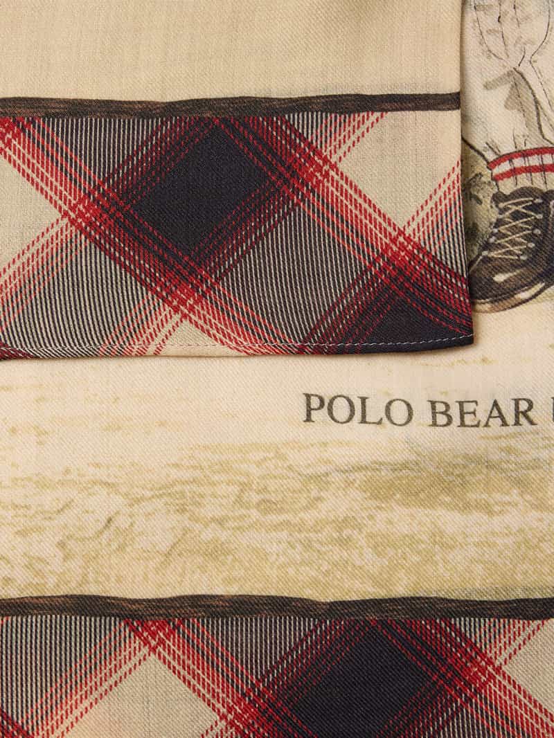 Polo Ralph Lauren Sjaal met zijde