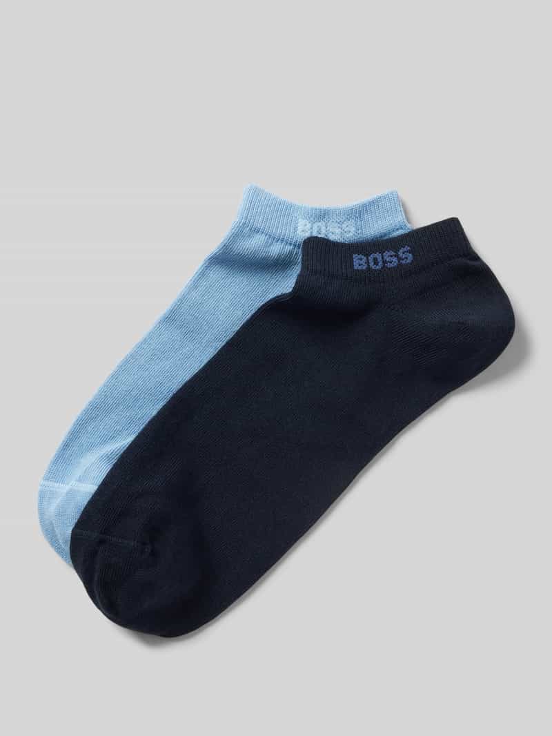 Boss Sokken met labeldetail in een set van 2 paar