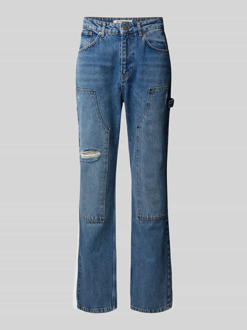 Regular fit jeans in destroyed-look, model 'HALDOR'