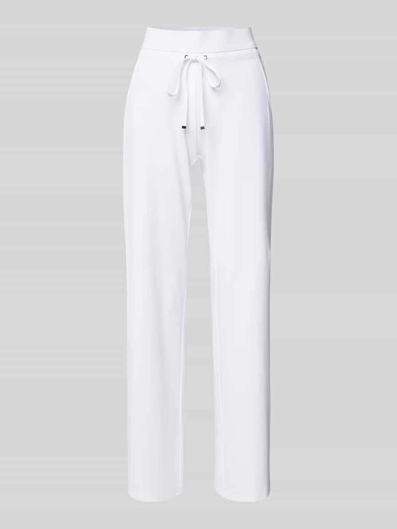 RAFFAELLO ROSSI Straight leg sweatpants met elastische band model 'CANDICE'