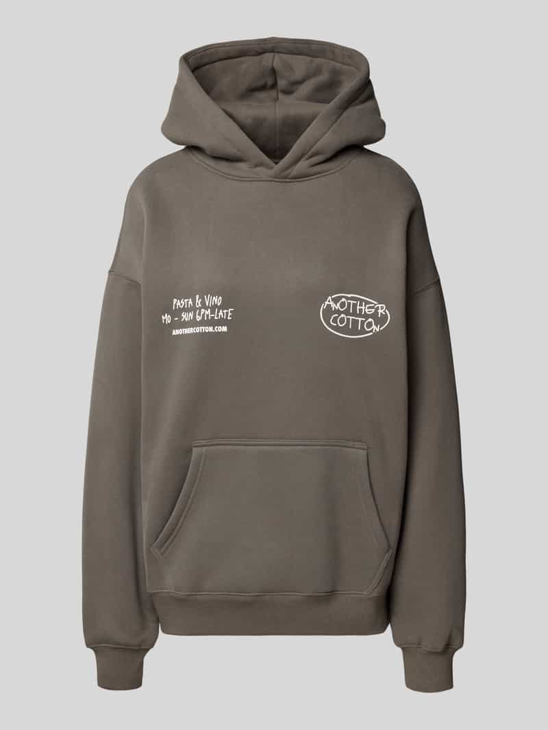 ANOTHER COTTON LAB Oversized hoodie met capuchon