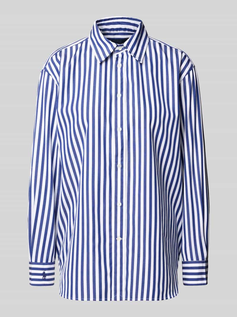 Polo Ralph Lauren Regular fit overhemdblouse met logostitching