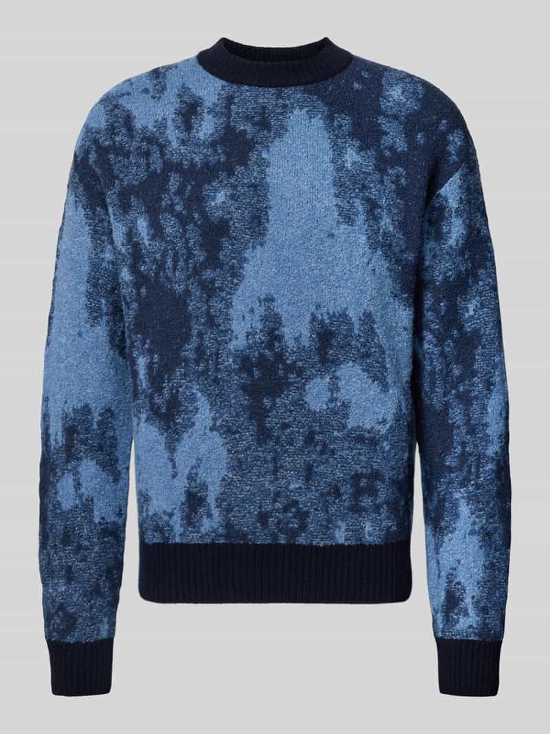 Boss Orange Loose fit gebreide pullover met wol model 'KRADAR'