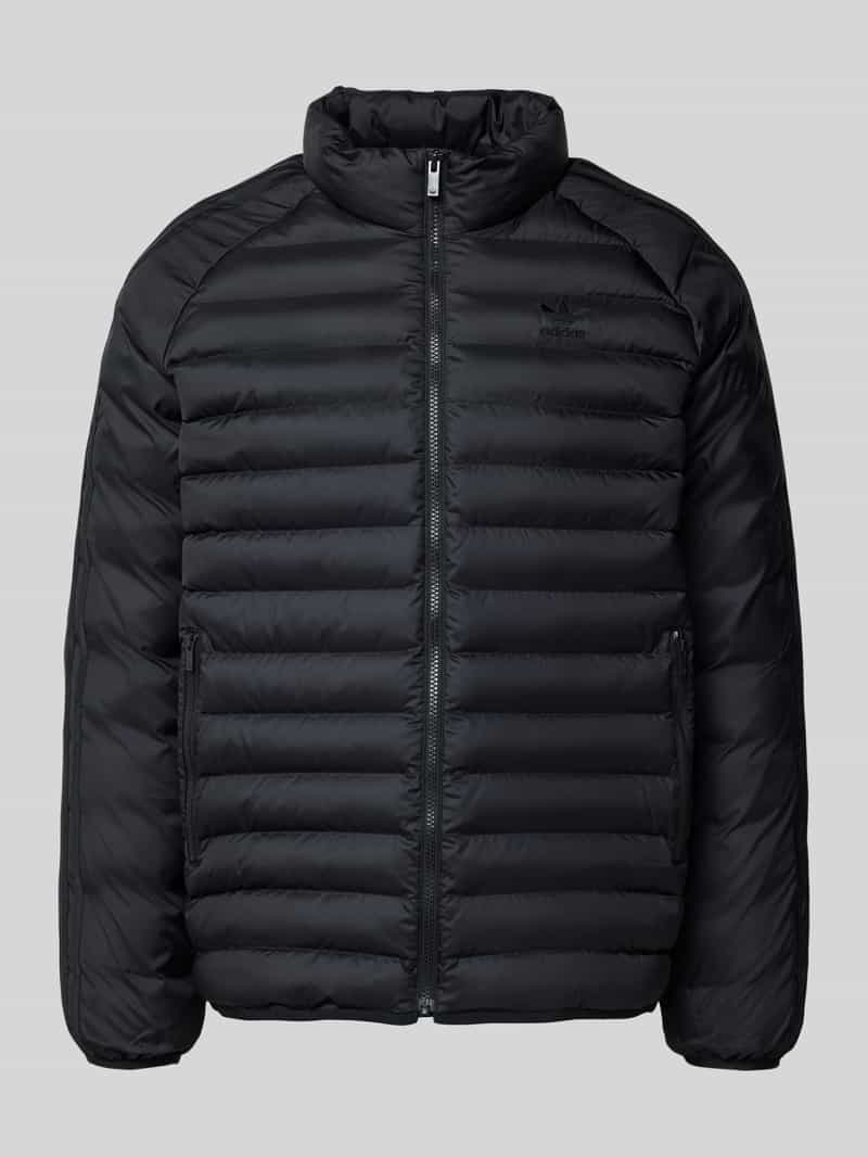 adidas Originals Gewatteerd jack met opstaande kraag en logoprint