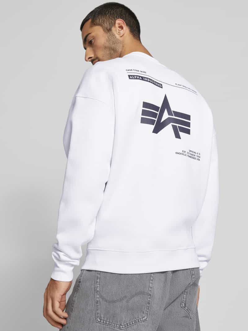 alpha industries Sweatshirt met kapmouwen