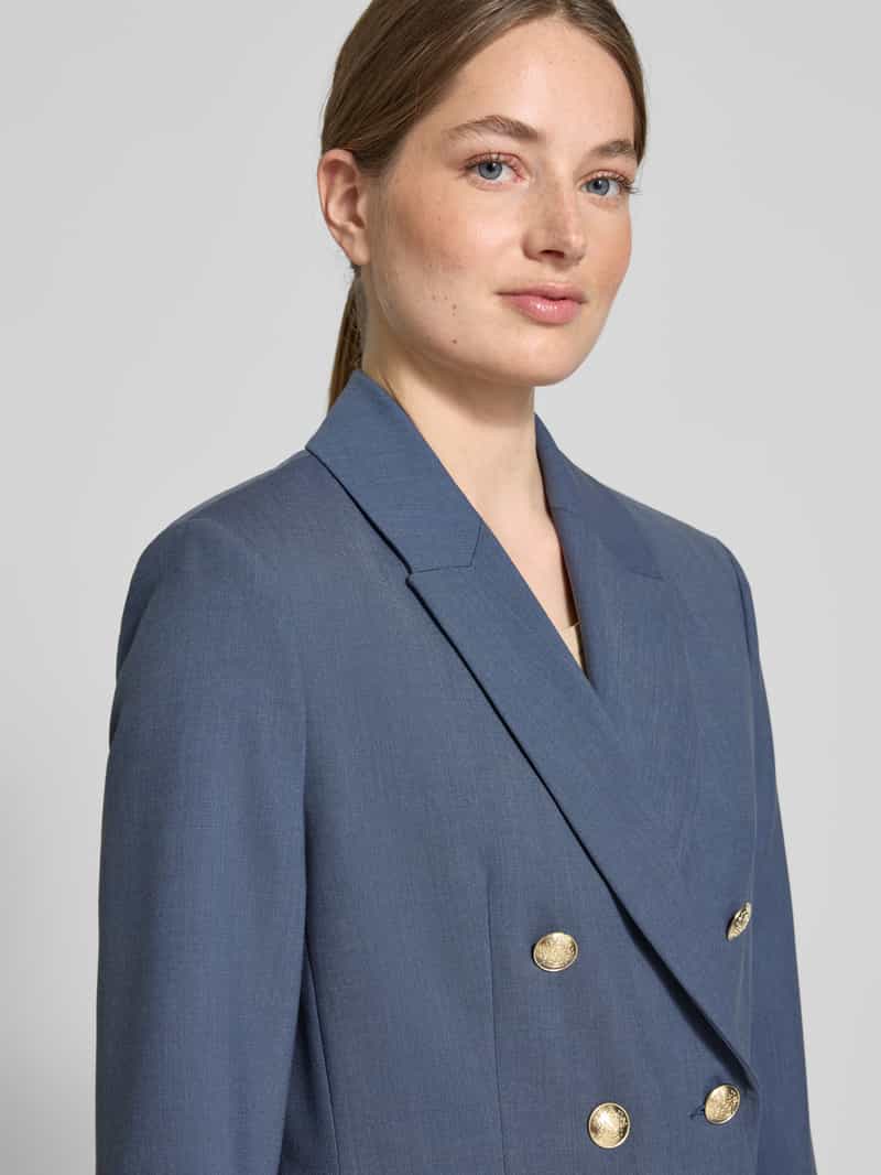 s.Oliver BLACK LABEL Slim fit blazer met dubbele knoopsluiting op 2 rijen