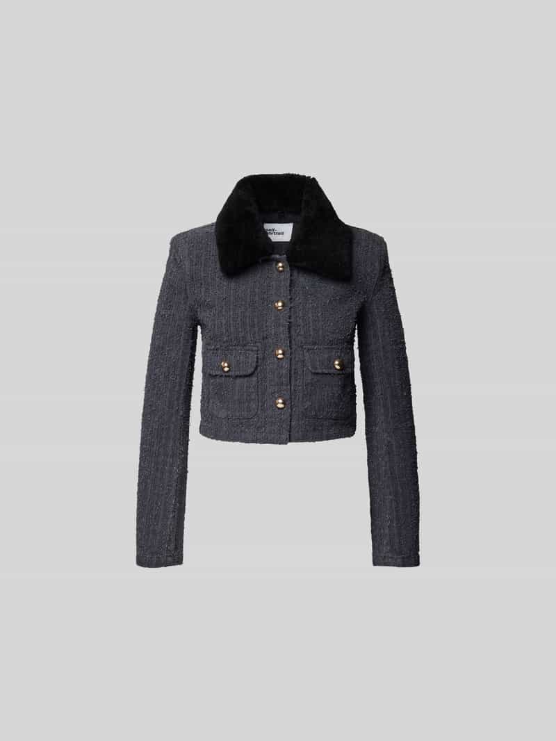 Blazer van puur katoen