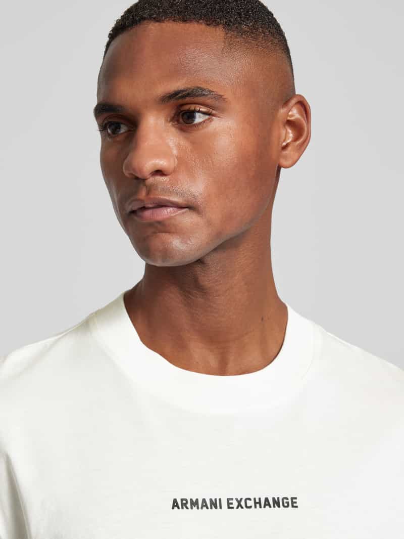 Armani Exchange T-shirt met ronde hals