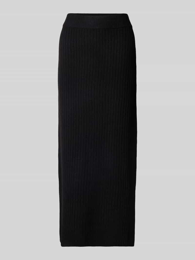 Pieces Smalle midirok met elastische band model 'TULLE'