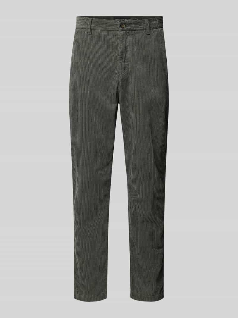 Marc O'Polo Relaxed fit corduroy broek van puur katoen model 'BELSBO JOGGER'