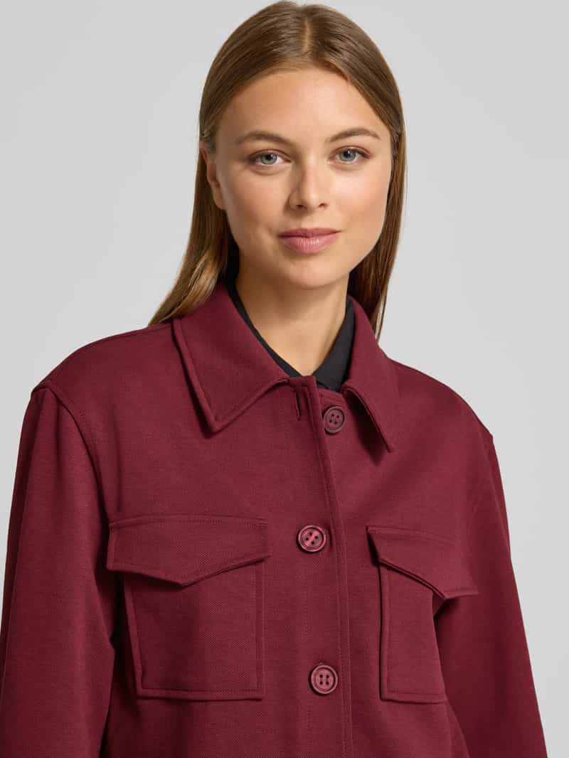 s.Oliver RED LABEL Relaxed fit jack van structuur-jersey