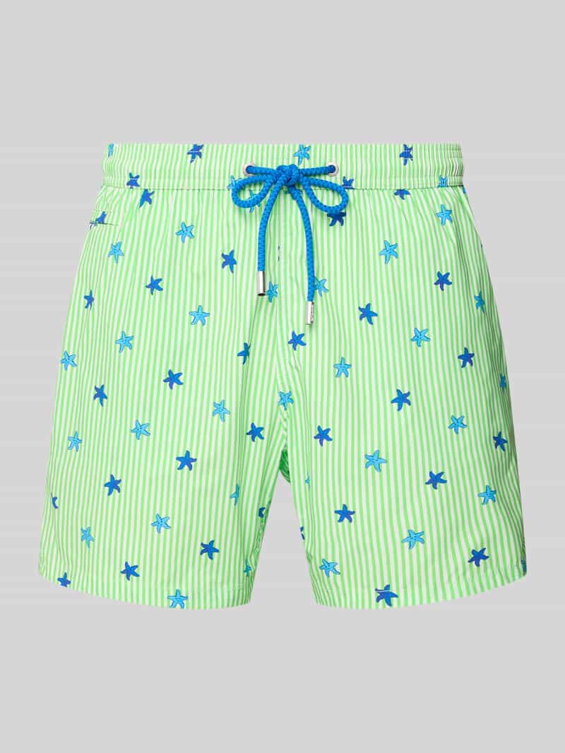 MC2 Saint Barth Relaxed fit zwembroek met tunnelkoord