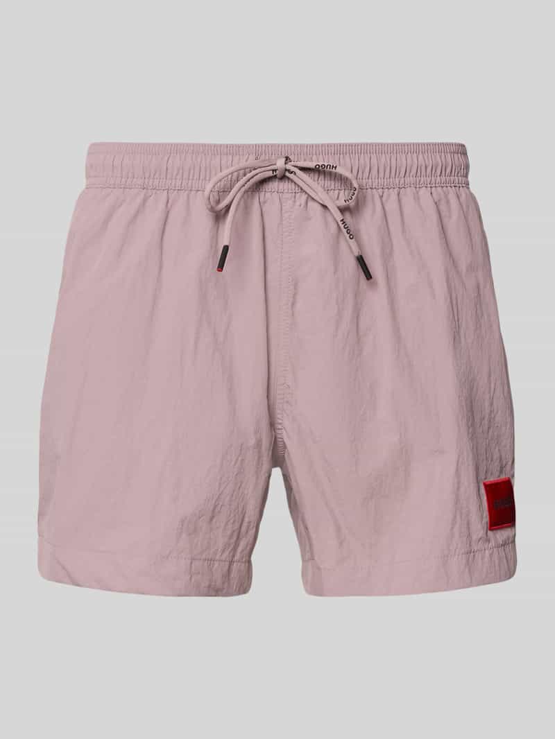 Zwembroek met labelpatch model ‘DOMINICA’