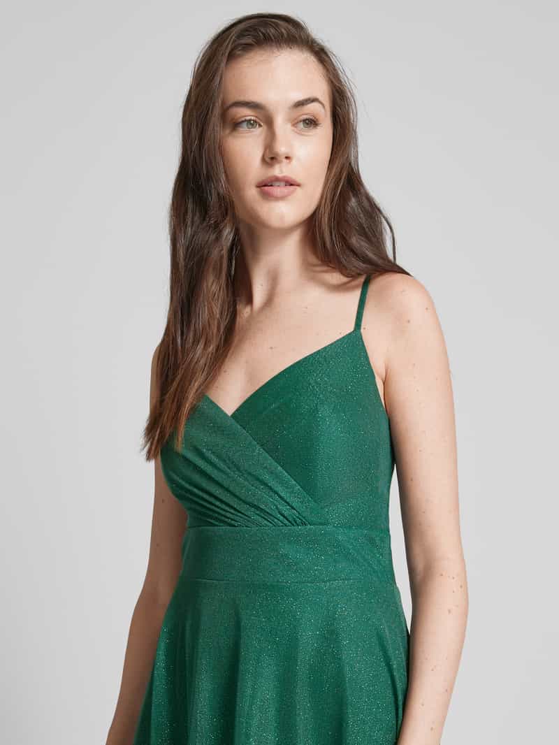 TROYDEN COLLECTION Cocktailjurk in wikkellook