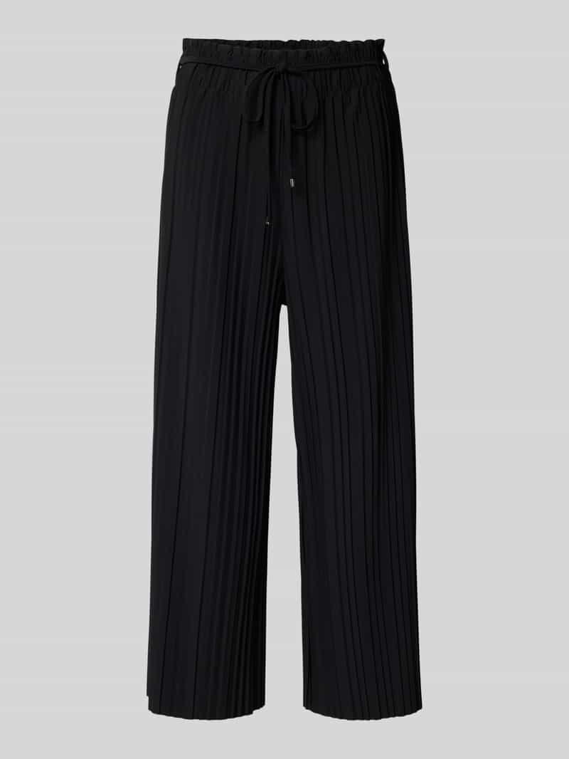 s.Oliver BLACK LABEL Stoffen broek met wide leg