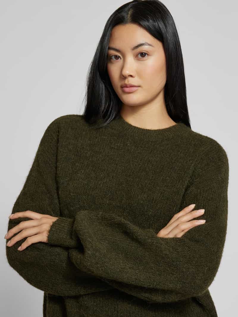 MSCH Copenhagen Gebreide pullover met ronde hals model 'Gustel'