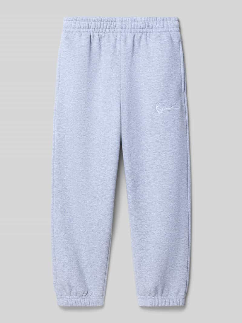 Karl Kani Regular fit sweatpants met logostitching