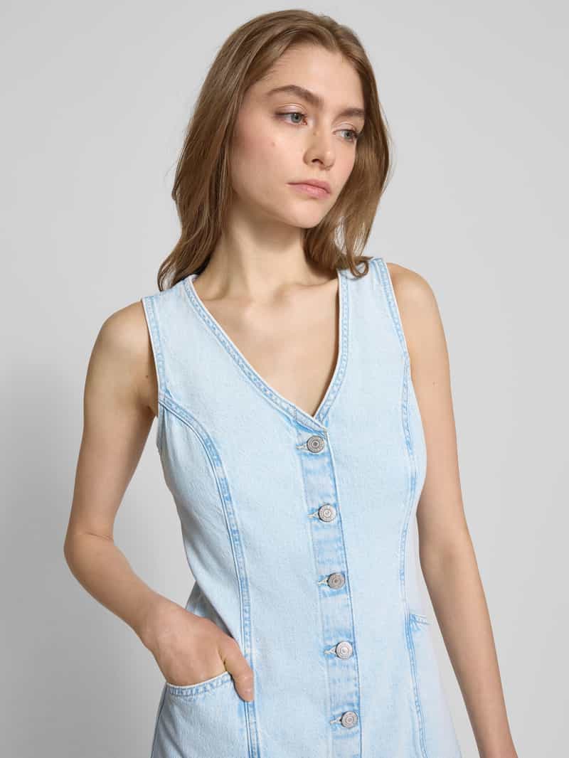 Levi's Jeansjurk met V-hals model 'VIANNA'