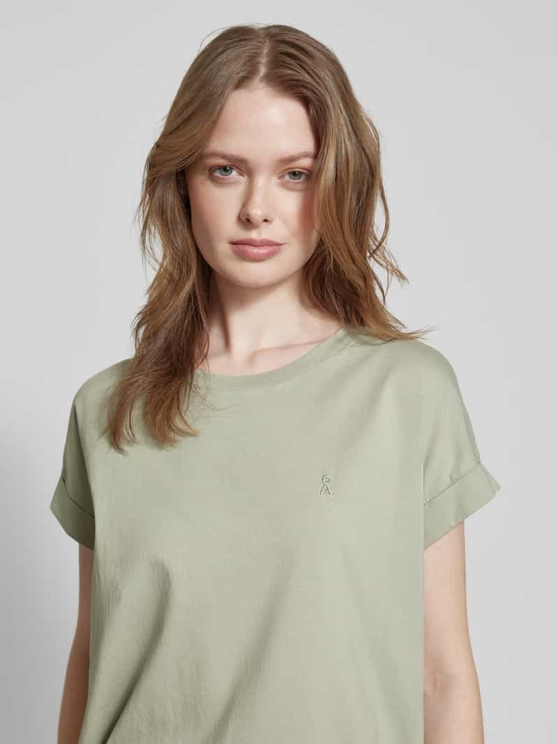 ARMEDANGELS T-shirt met logostitching model 'IDAARA'