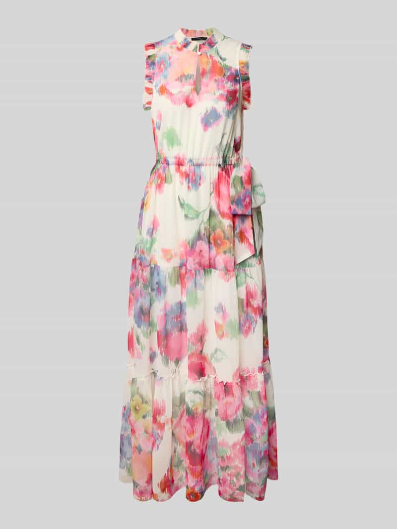 Oui Maxi-jurk met laagjeslook