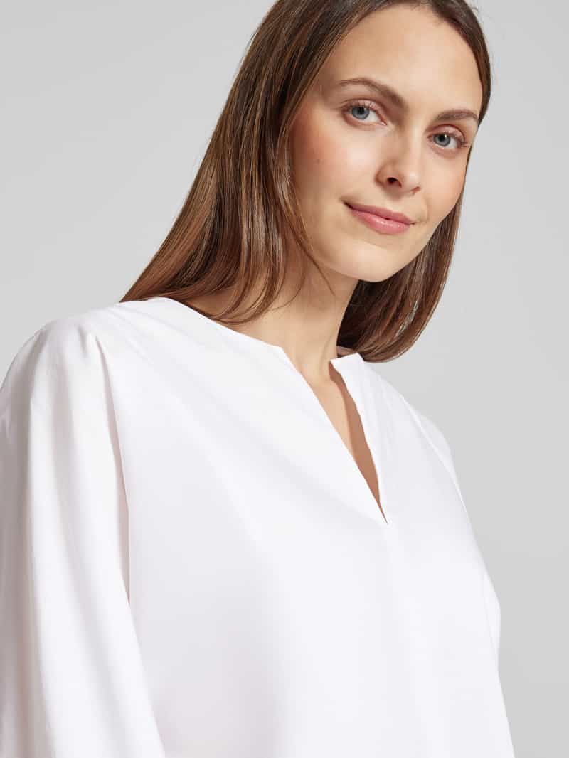 LANIUS Regular fit blouse met V-hals