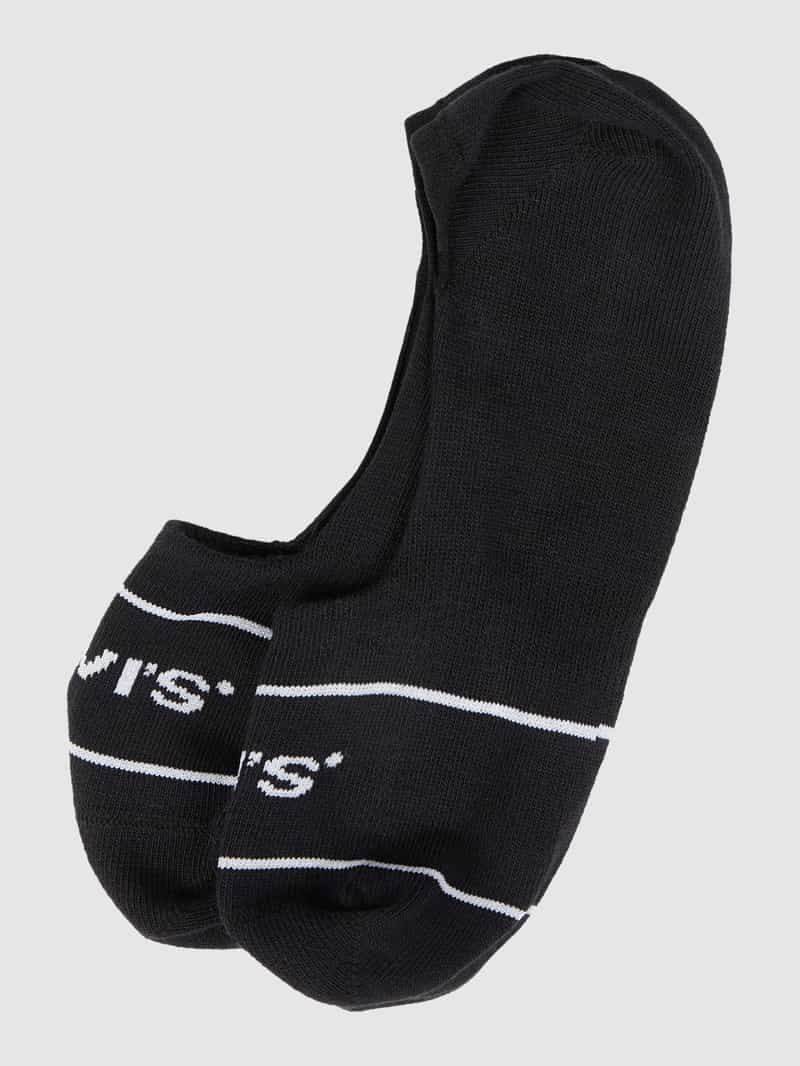 Kousenvoetjes met labelprint in een set van  paar Levi's®