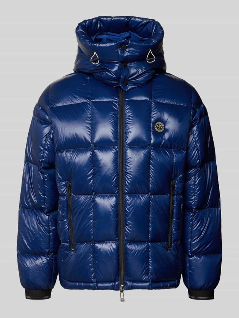 Armani Exchange Gewatteerd jack met tweewegritssluiting