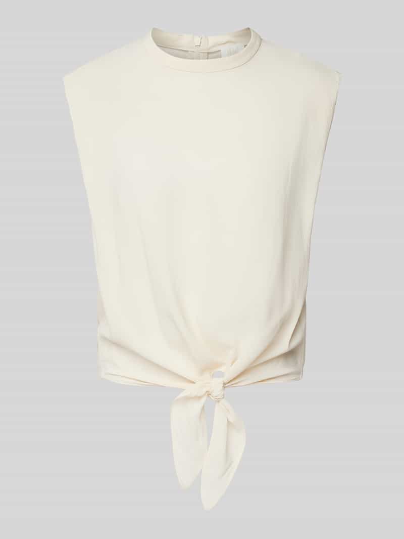 Marella Regular fit blousetop met knoopdetail model 'IDEALE'