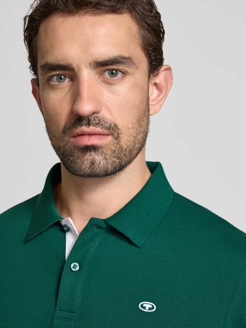 Tom Tailor Regular fit poloshirt van puur katoen