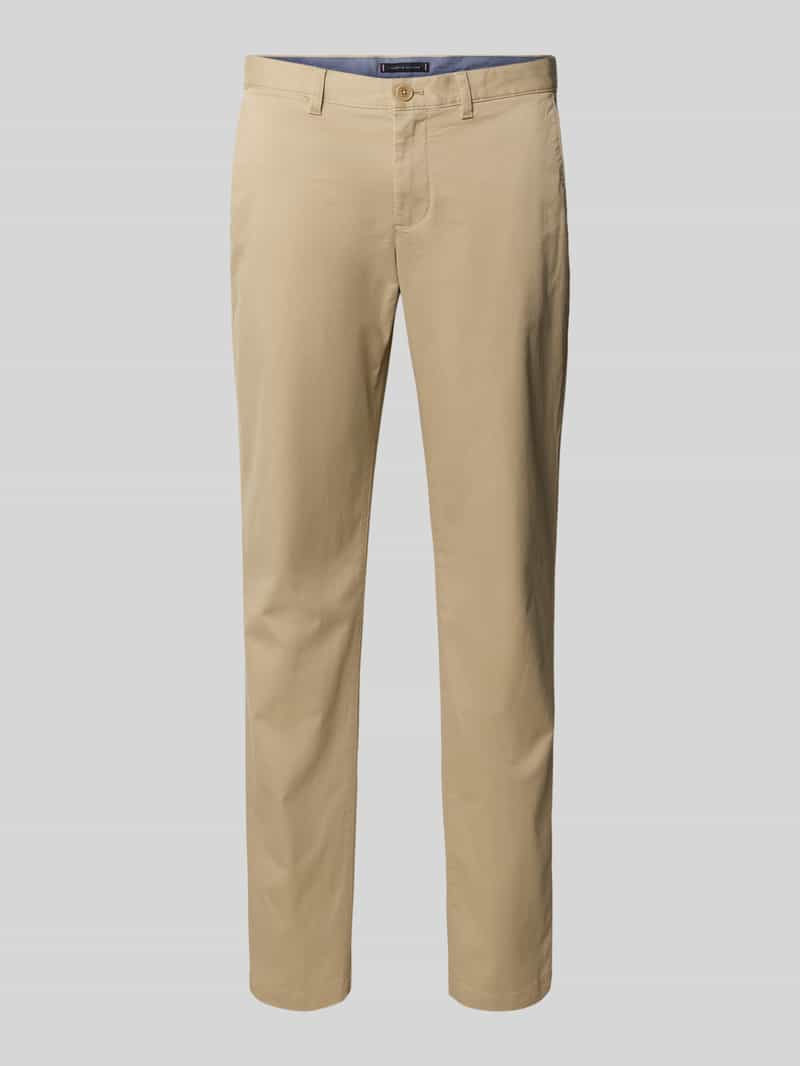 Tommy Hilfiger Regular fit chino van katoenmix model 'DENTON'