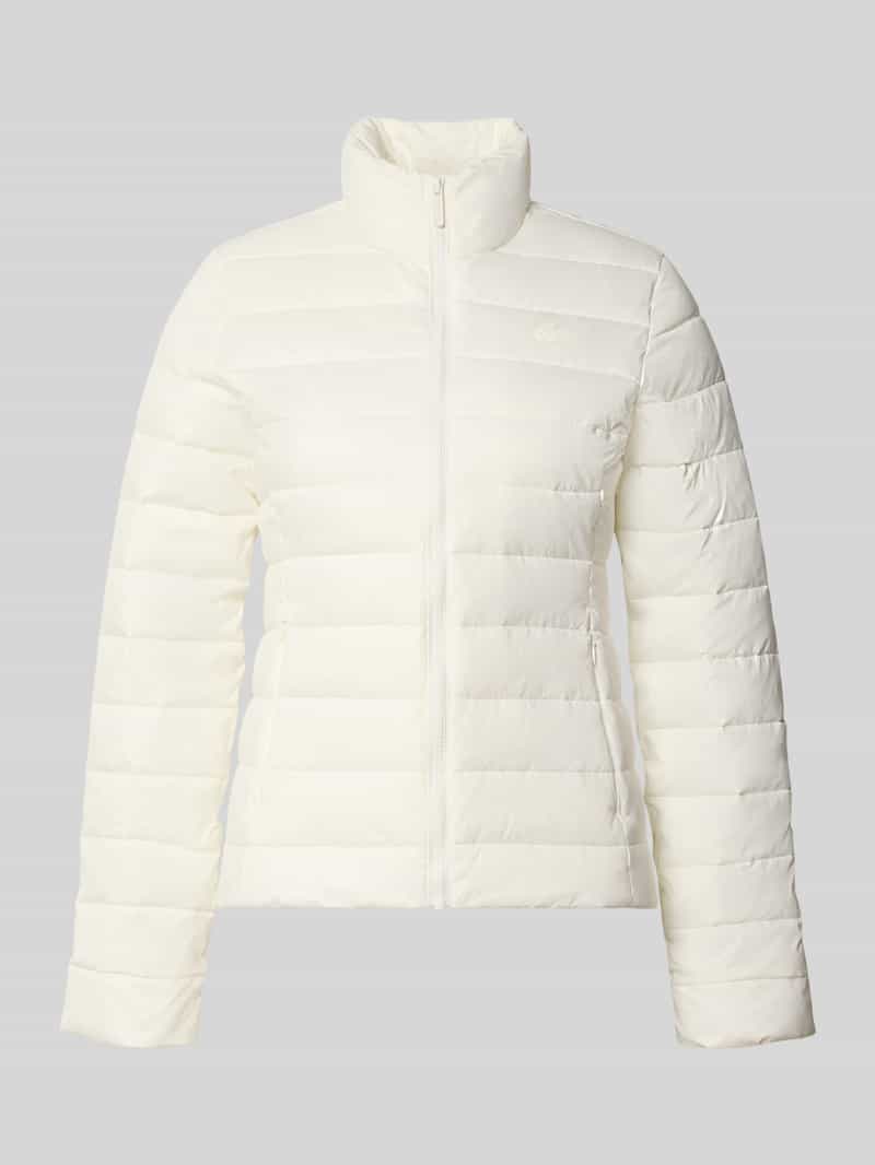 Lacoste Slim fit gewatteerd jack met logodetail