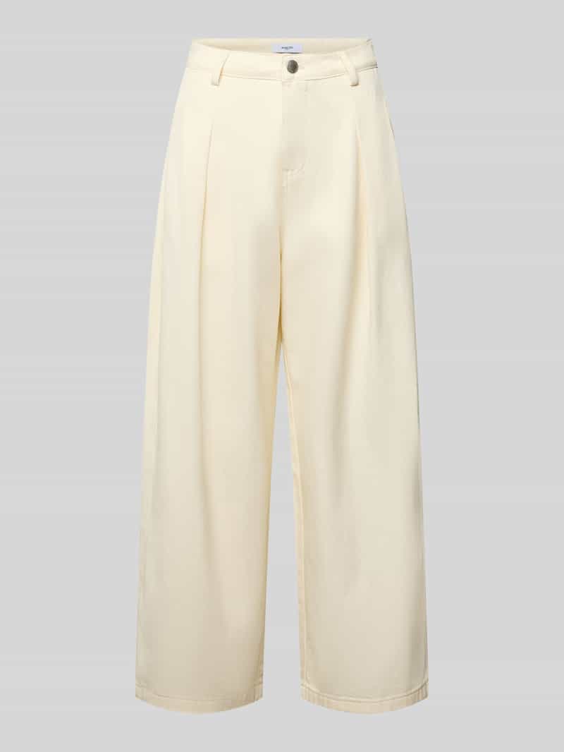 SUNCOO PARIS Jeans met bandplooien model 'RIM'