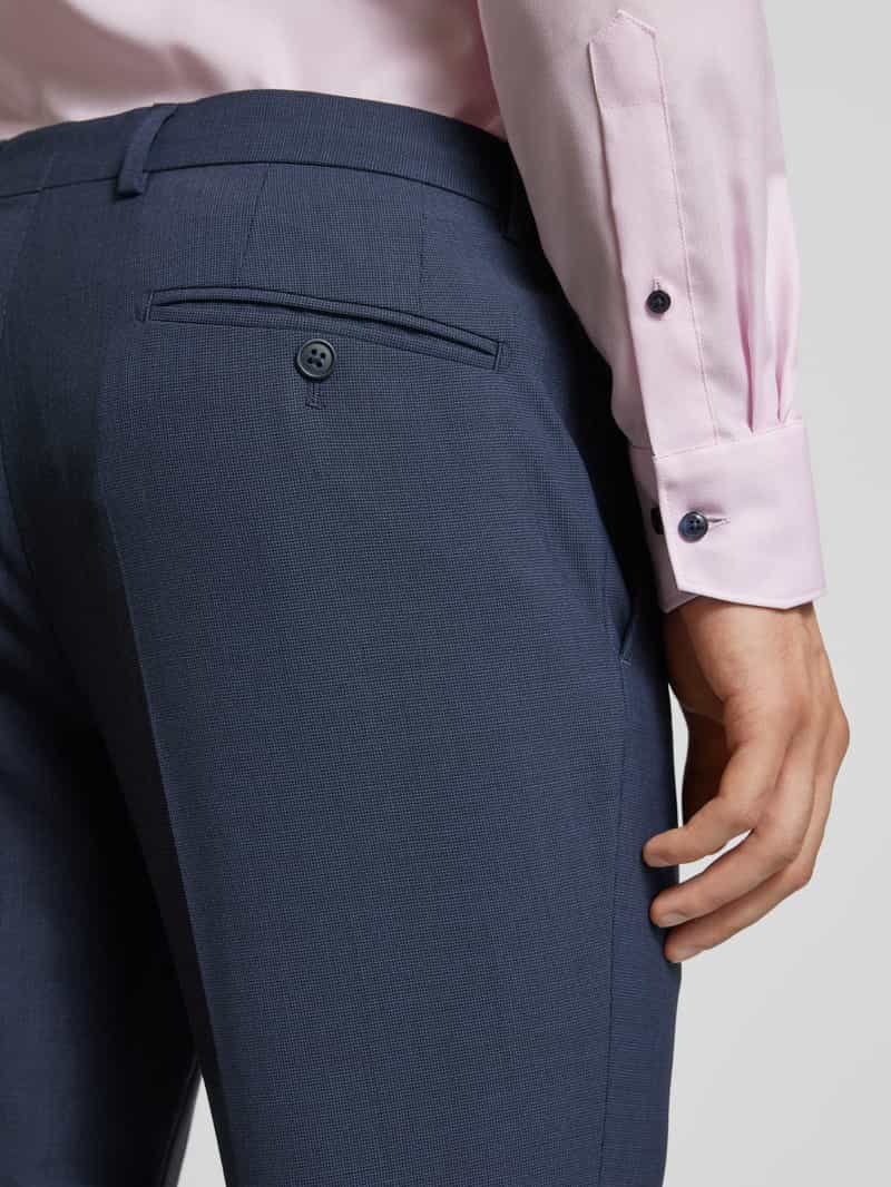 Pierre Cardin Slim fit pantalon met persplooien model 'Ryan'