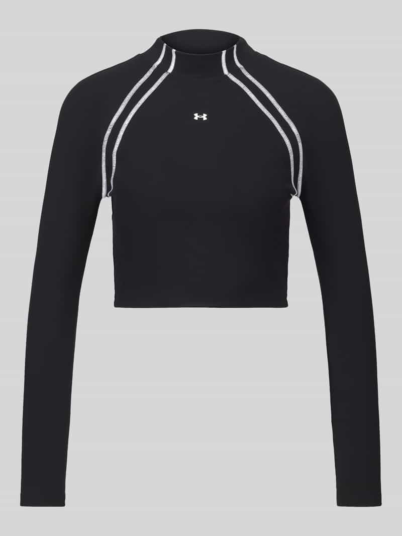 Under Armour Sport-shirt met lange mouwen met contraststrepen 'Motion LS Mock'