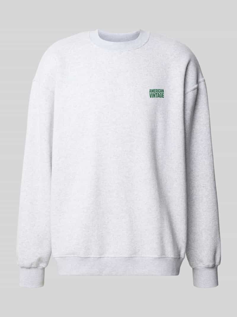 American vintage relaxed fit sweatshirt met katoen-aandeel model 'BAPTOWN'