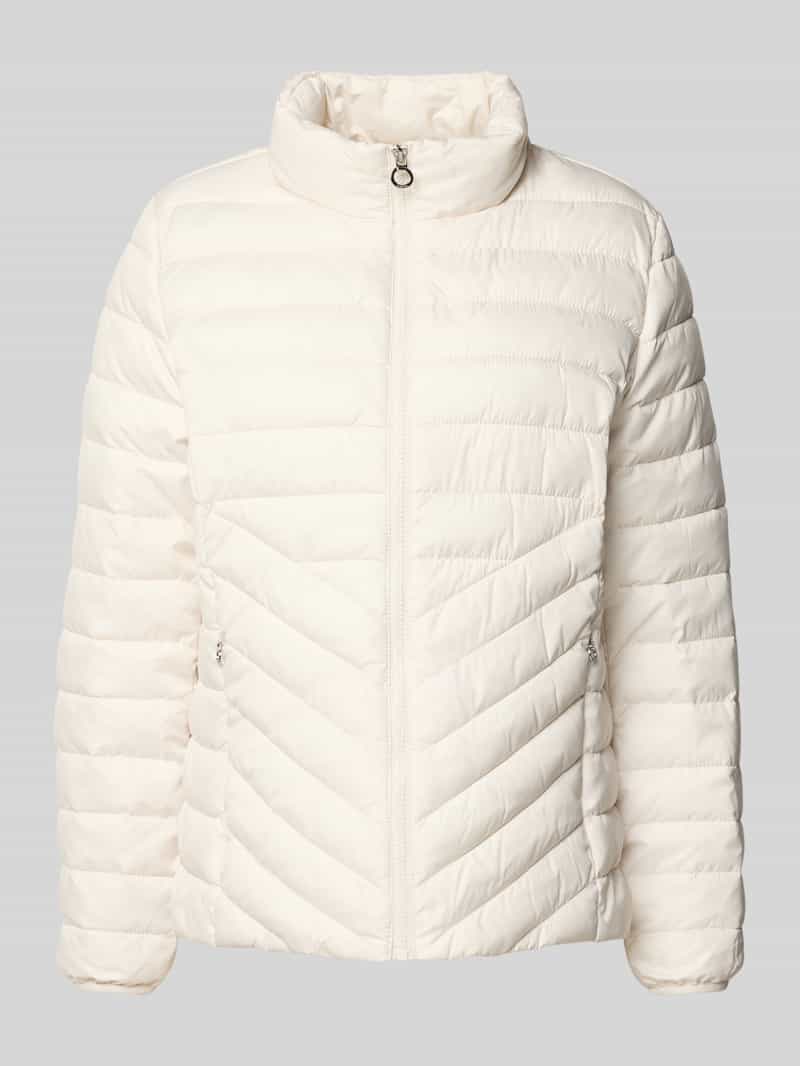 s.Oliver RED LABEL Slim fit gewatteerd jack met opstaande kraag