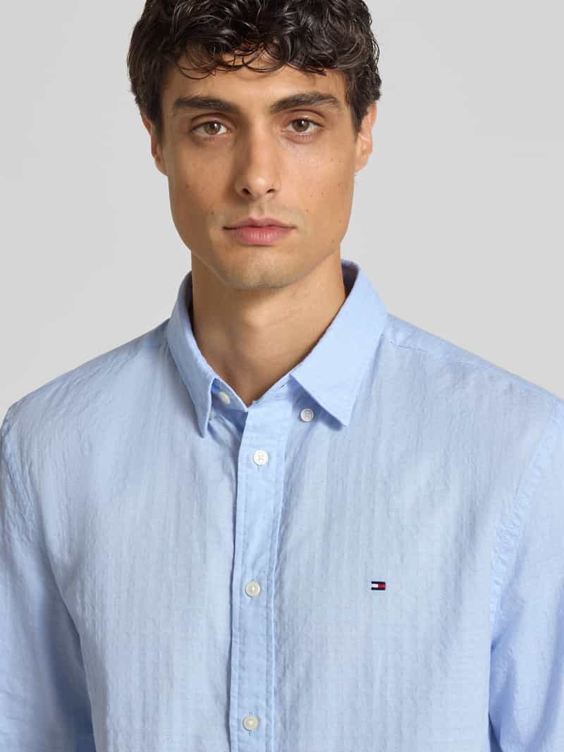 Tommy Hilfiger Regular fit vrijetijdsoverhemd van puur katoen