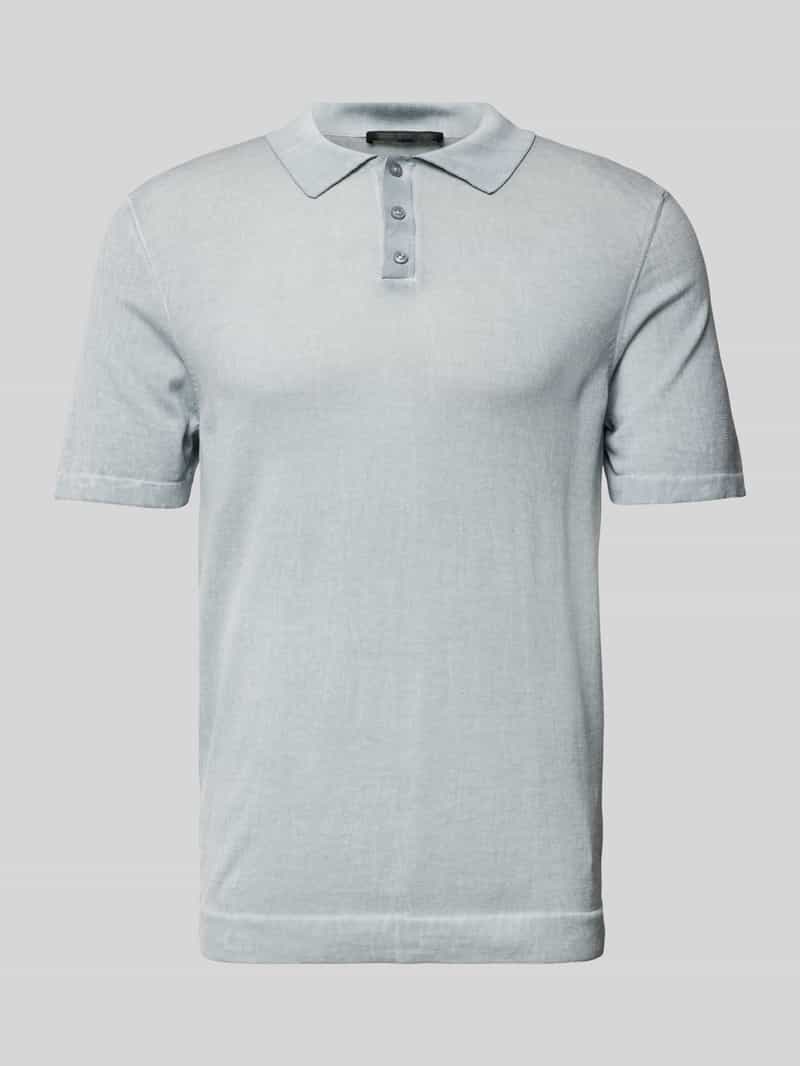 drykorn Regular fit poloshirt met korte knoopsluiting model 'TRITON'