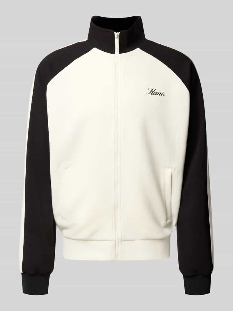 Karl Kani Sweatjack met labeldetail model 'Kani'