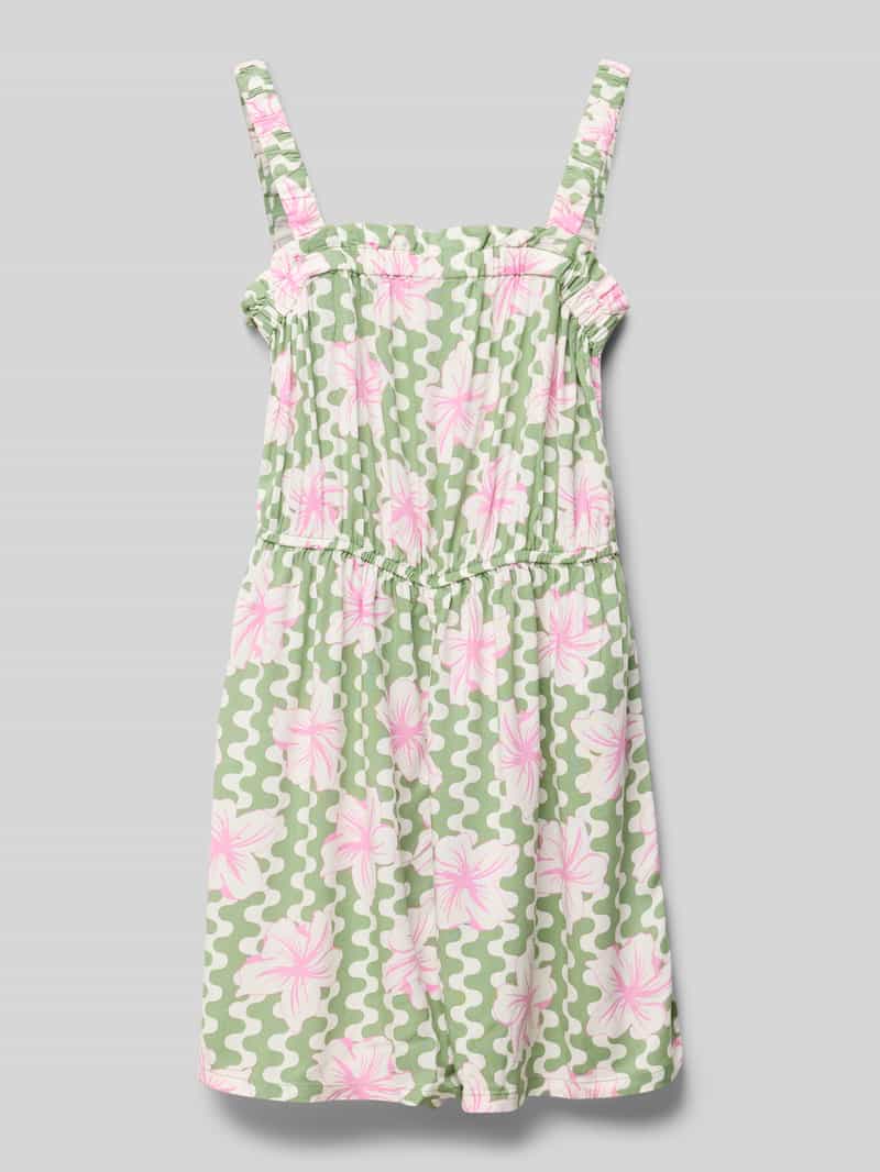 Roxy Jumpsuit van viscose met brede bandjes model 'PLAYA BABY'