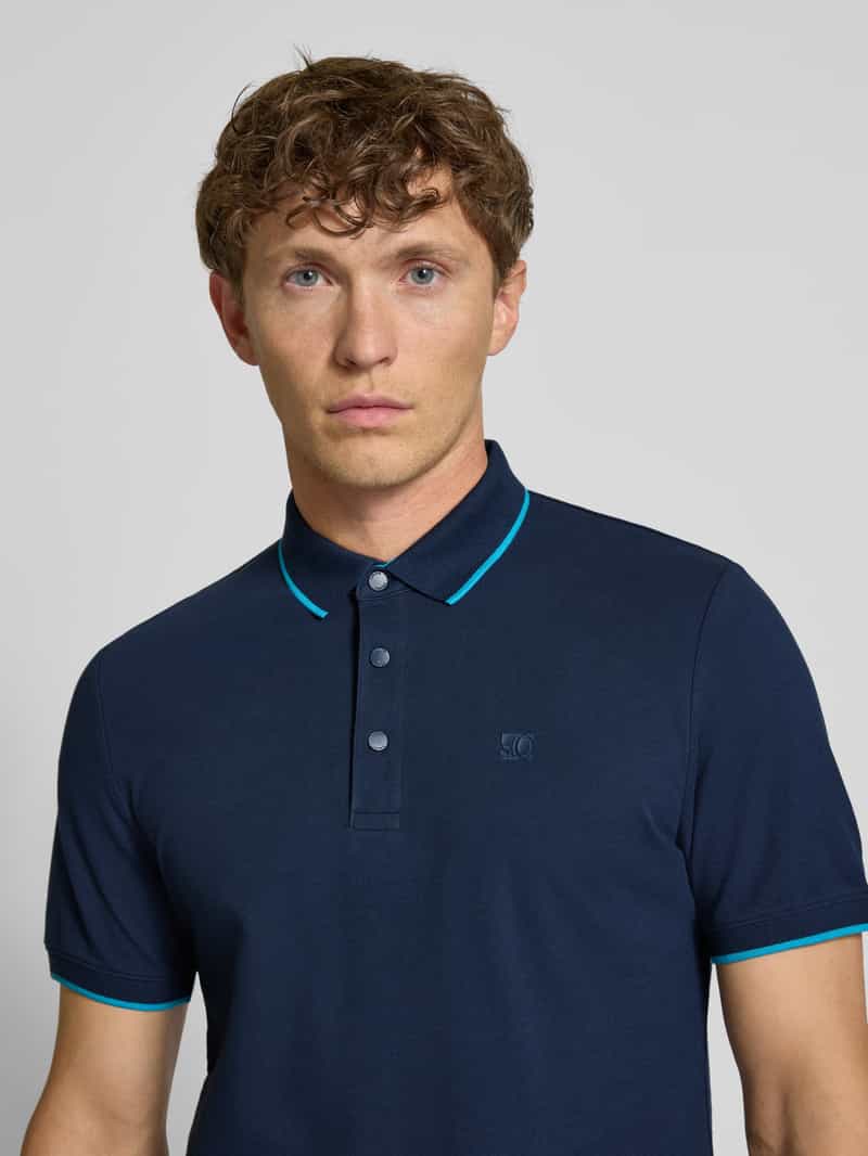 s.Oliver RED LABEL Regular fit poloshirt van katoenmix