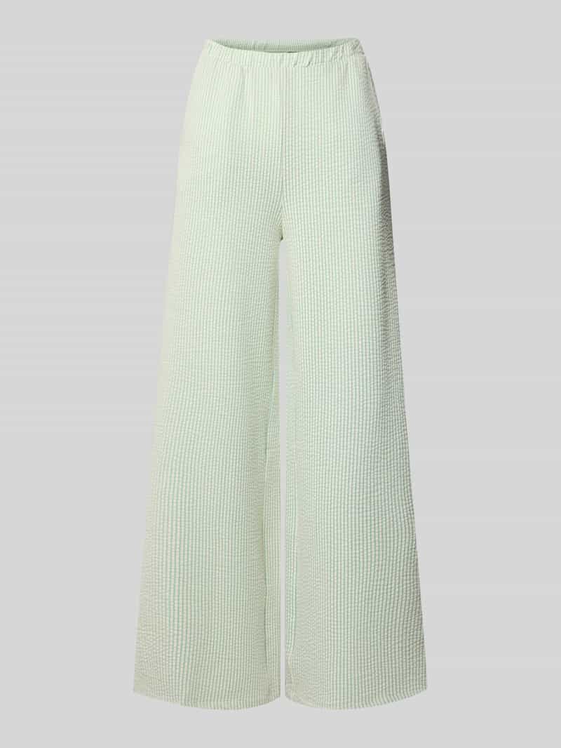 Vila Stoffen broek met elastische band model 'STRIPLO'