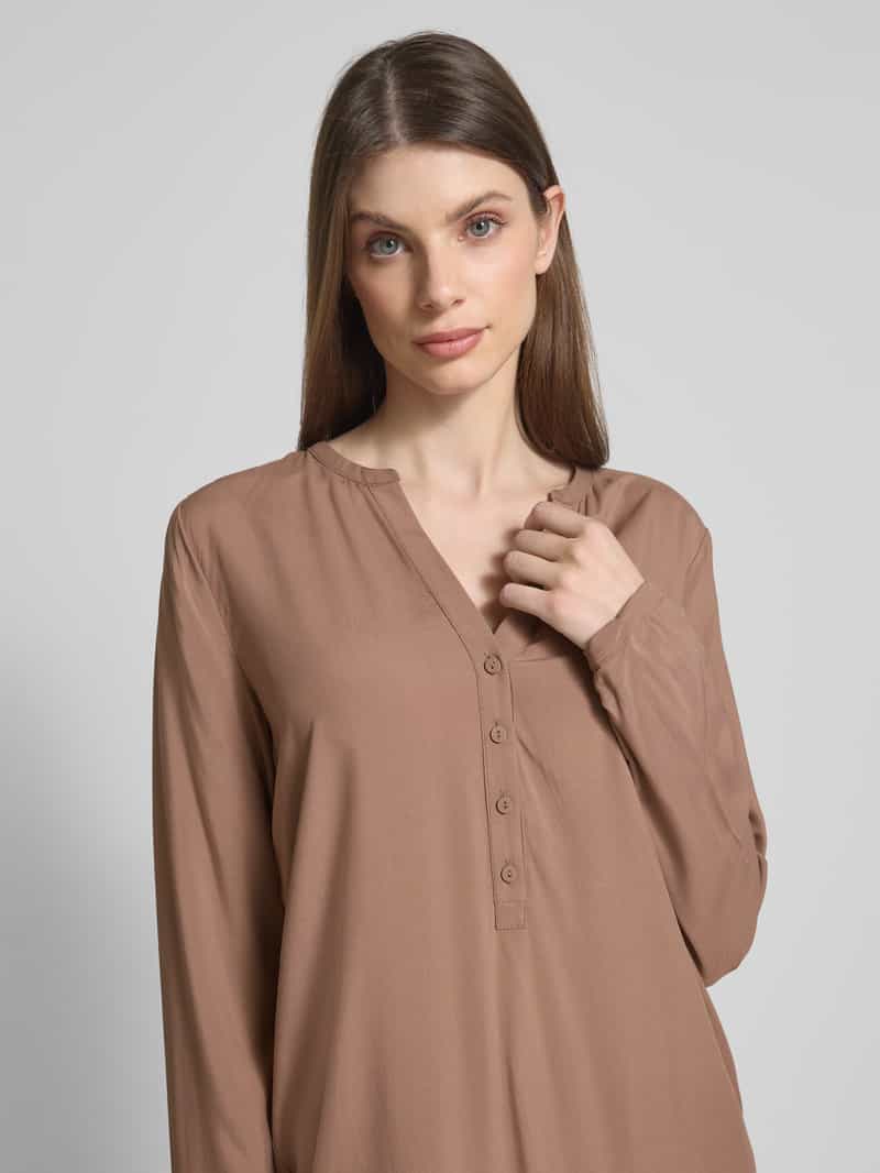 Christian Berg Woman Regular fit blouse met tuniekkraag